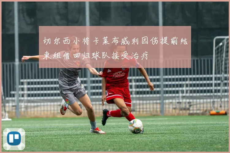 切尔西小将卡莱布威利因伤提前结束租借回归球队接受治疗